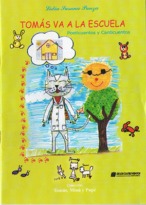 Tomás va a la escuela, libro de poesía infantil de Susana Panza