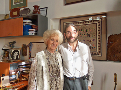 Carlos MArianidis y Estela de Carlotto