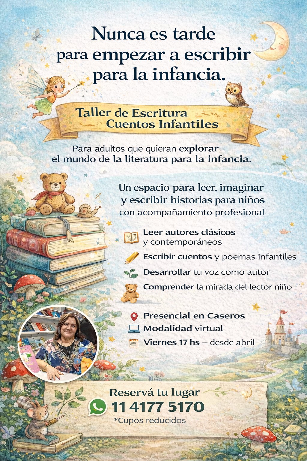 Taller de escritura de cuentos para infancias
